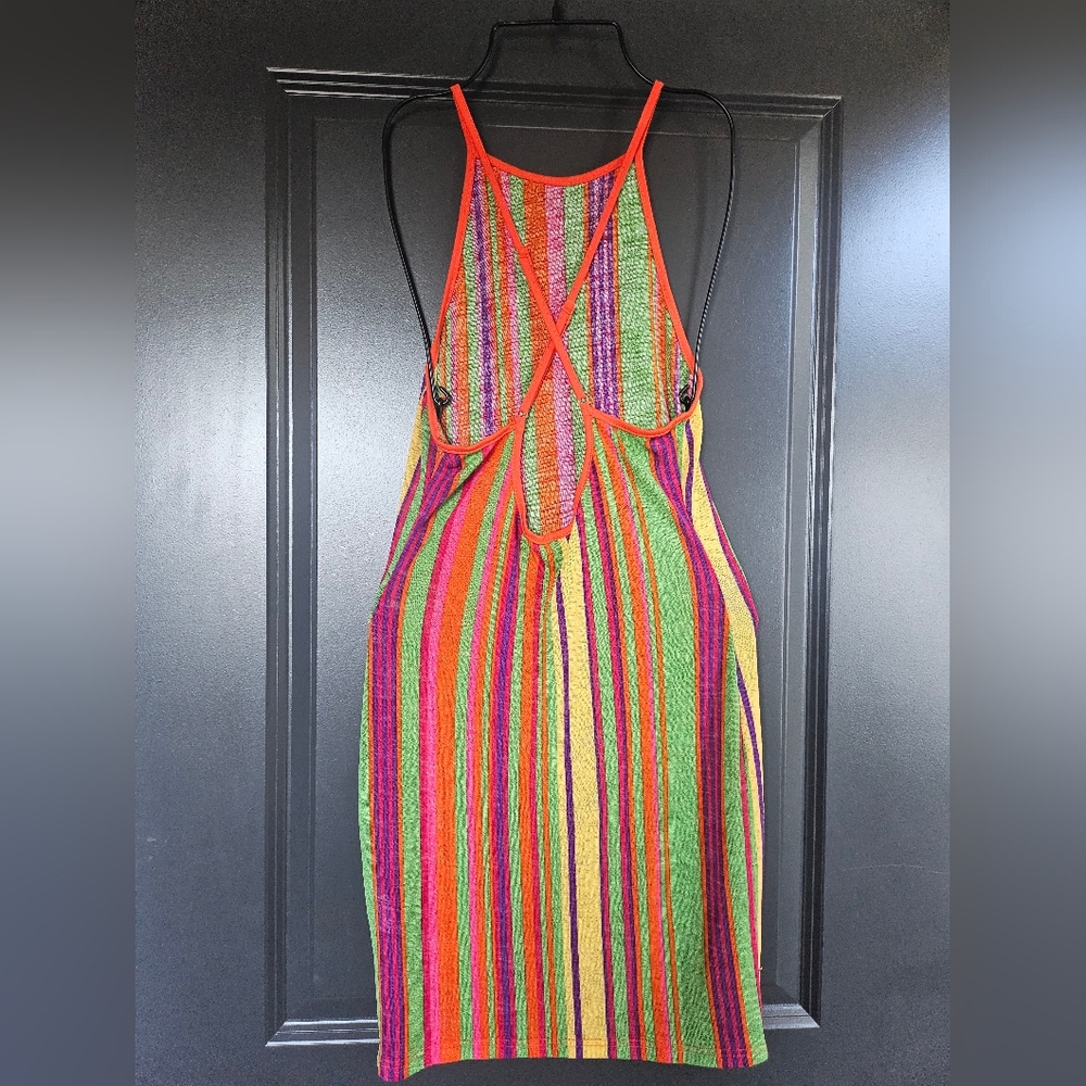 Colorful Stripe Dress - Picture 3 of 3